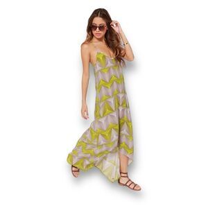 Billabong Day Beyond Lime Dress Size Medium